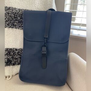 Rains brand from Amsterdam waterproof backpack